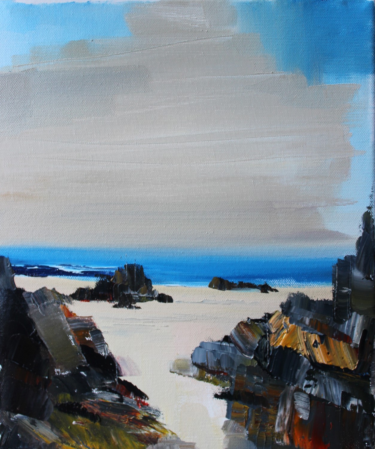 'Blue Ocean View' by artist Rosanne Barr